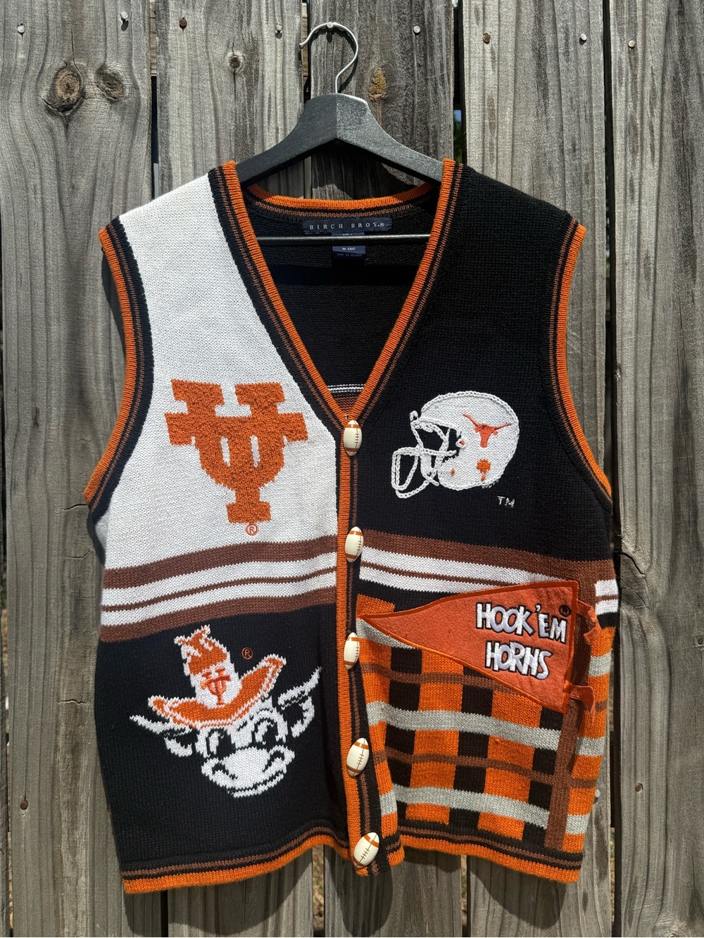 Texas Longhorn Classic Vintage Vest